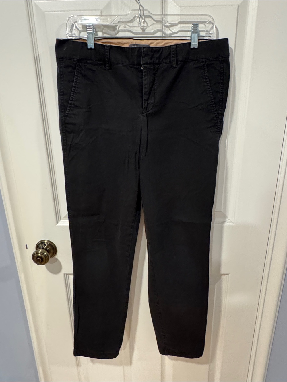Vince Black Straight-Leg Women’s Pants